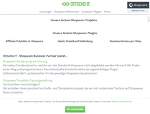 Tablet Screenshot of ottscho-it-service.de